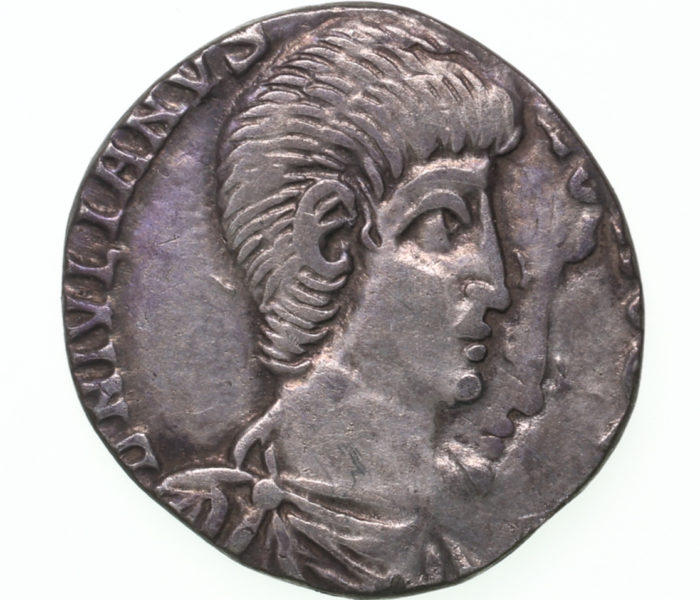 Julian II (Apostate) AD 360-363 Silver Siliqua Arles The Colkirk Hoard