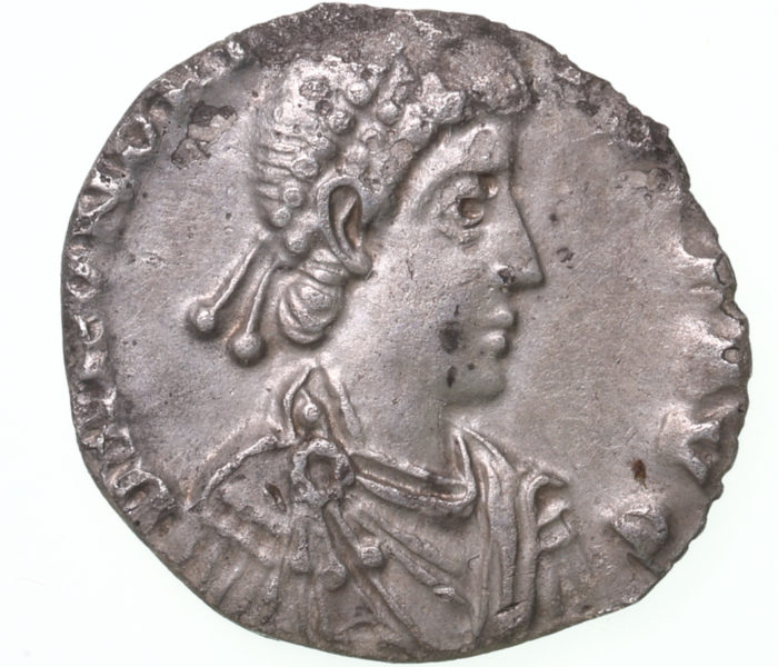 Honorius AD 393-423 Silver Siliqua Milan The Colkirk Hoard