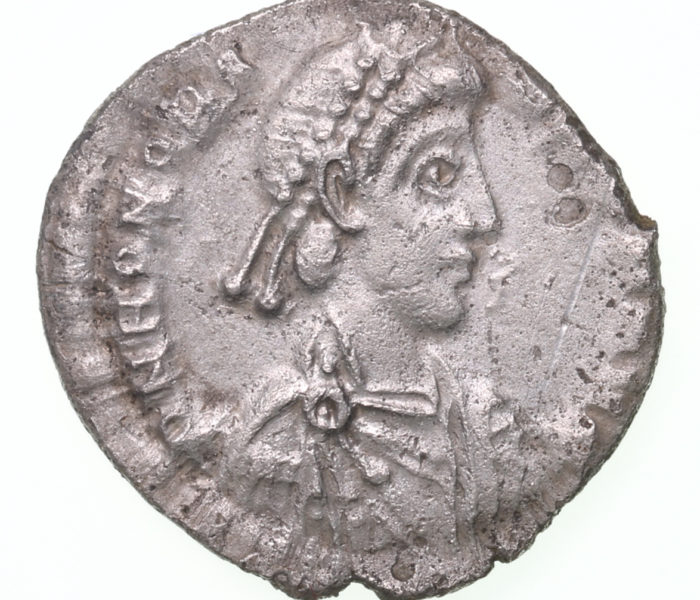 Honorius AD 393-423 Silver Siliqua Milan The Colkirk Hoard