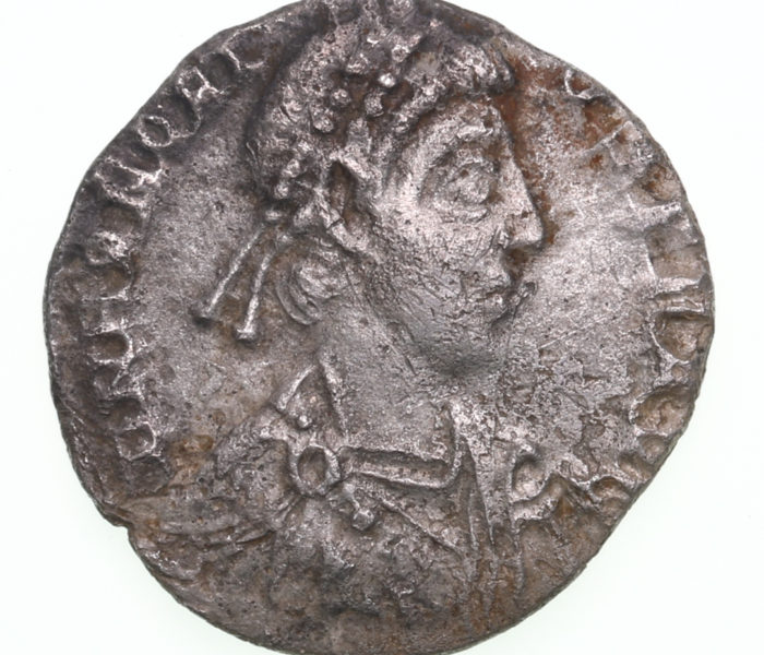 Honorius AD 393-423 Silver Siliqua Milan The Colkirk Hoard