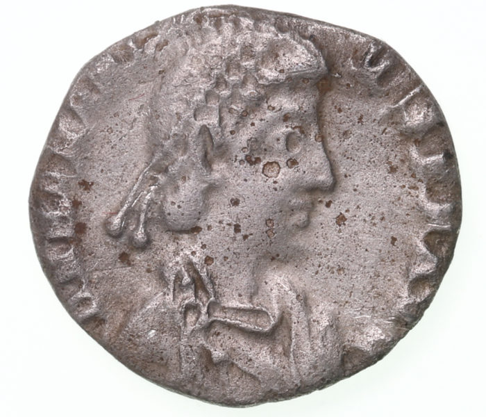 Honorius AD 393-423 Silver Siliqua Milan The Colkirk Hoard