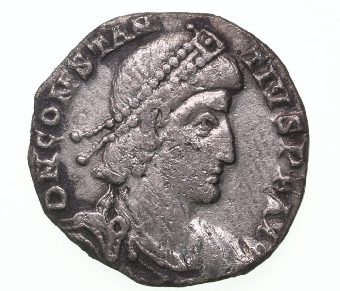 Constantius II AD 337-361 Silver Siliqua Nicomedia The Colkirk Hoard