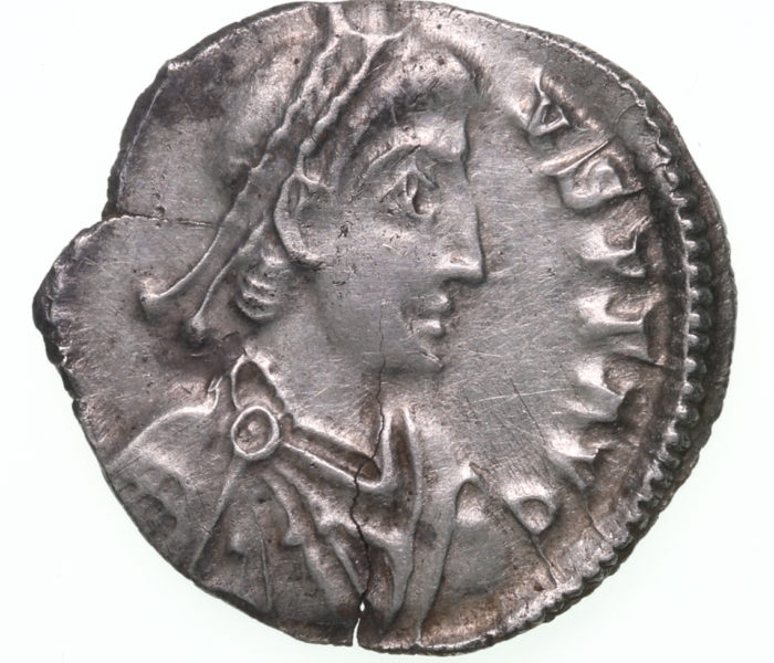 Honorius AD 393-423 Silver Siliqua Trier The Colkirk Hoard