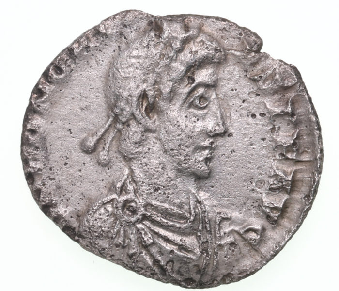 Honorius AD 393-423 Silver Siliqua Milan The Colkirk Hoard