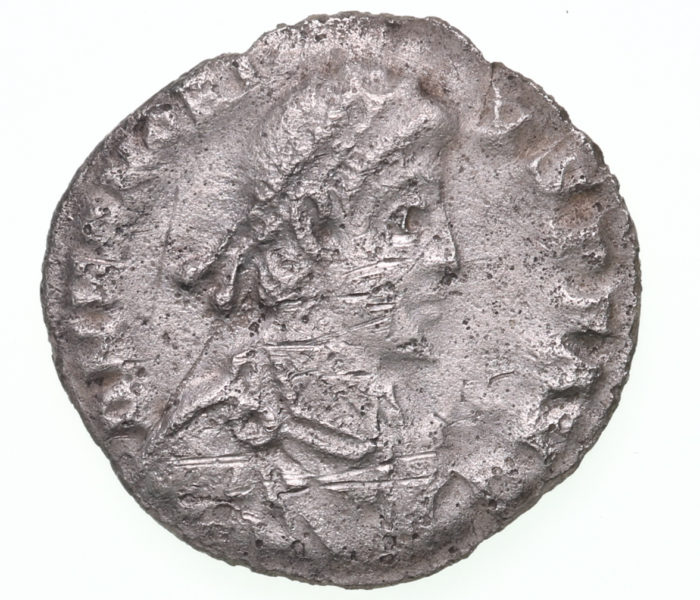 Honorius AD 393-423 Silver Siliqua Milan The Colkirk Hoard