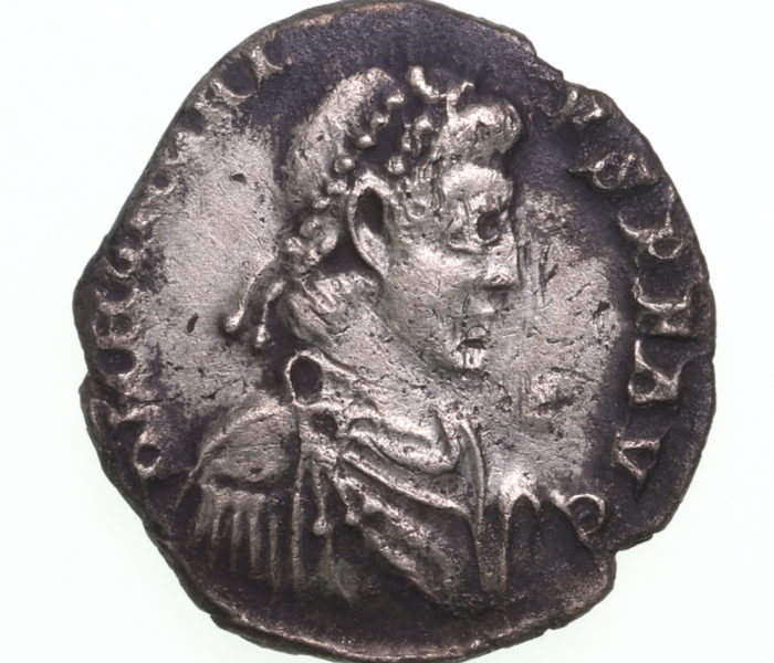 Honorius AD 393-423 Silver Siliqua Milan The Colkirk Hoard