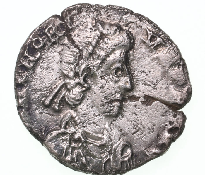 Honorius AD 393-423 Silver Siliqua Milan The Colkirk Hoard