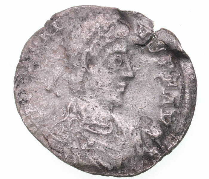 Honorius AD 393-423 Silver Siliqua Milan The Colkirk Hoard