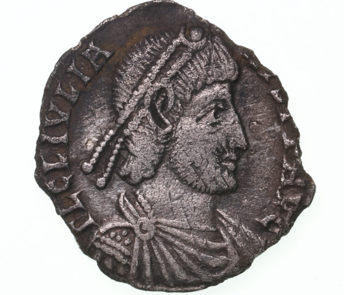 Julian II (Apostate) AD 360-363 Silver Siliqua Lugdunum The Colkirk Hoard