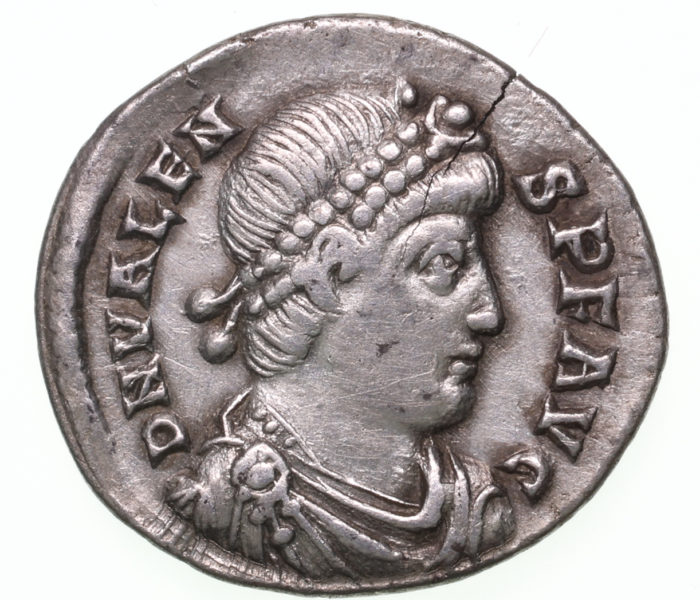 Valens AD 364-378 Silver Siliqua Trier The Colkirk Hoard