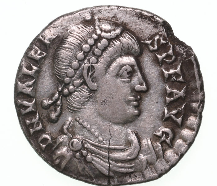 Valens AD 364-378 Silver Siliqua Trier The Colkirk Hoard