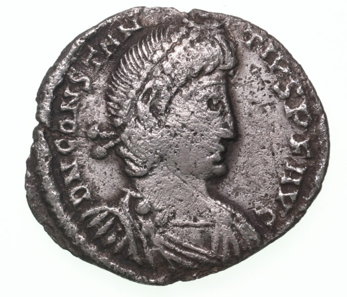 Constantius II AD 337-361 Silver Siliqua Arles The Colkirk Hoard