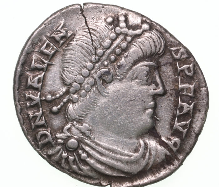 Valens AD 364-378 Silver Siliqua Trier The Colkirk Hoard