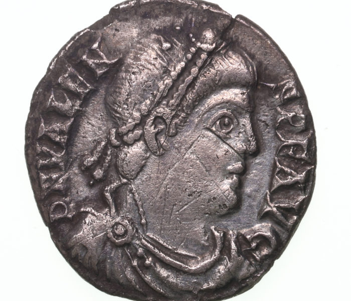 Valens AD 364-378 Silver Siliqua Trier The Colkirk Hoard