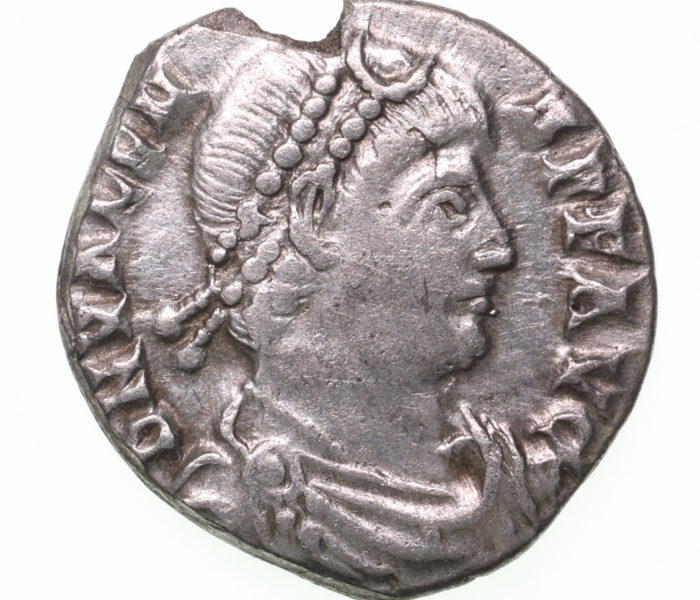 Valens AD 364-378 Silver Siliqua Trier The Colkirk Hoard