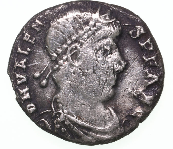 Valens AD 364-378 Silver Siliqua Trier The Colkirk Hoard