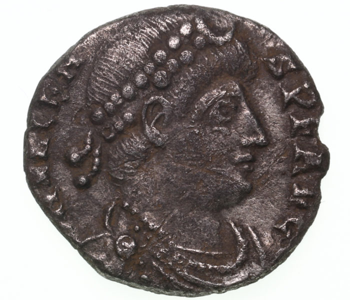 Valens AD 364-378 Silver Siliqua Trier The Colkirk Hoard