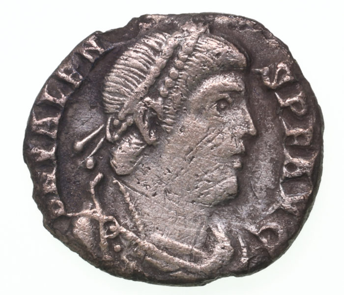 Valens AD 364-378 Silver Siliqua Trier The Colkirk Hoard