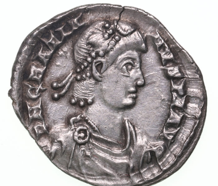 Gratian AD 367-383 Silver Siliqua Trier The Colkirk Hoard