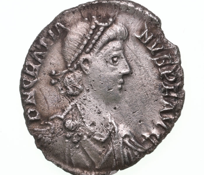 Gratian AD 367-383 Silver Siliqua Trier The Colkirk Hoard