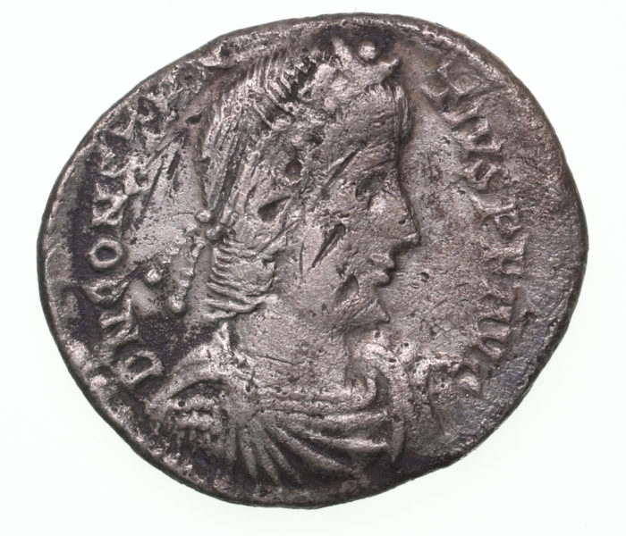 Constantius II AD 337-361 Silver Siliqua Arles The Colkirk Hoard