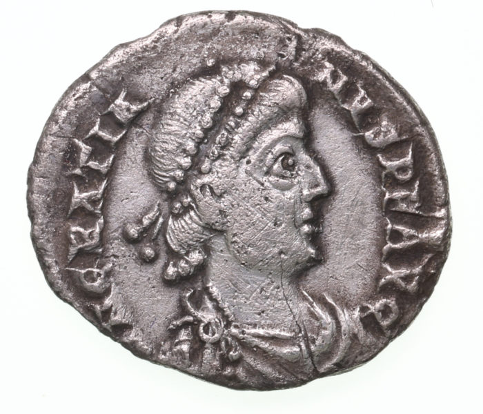 Gratian AD 367-383 Silver Siliqua Trier The Colkirk Hoard