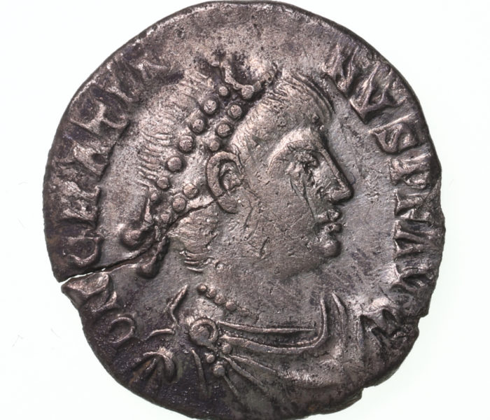 Gratian AD 367-383 Silver Siliqua Trier The Colkirk Hoard