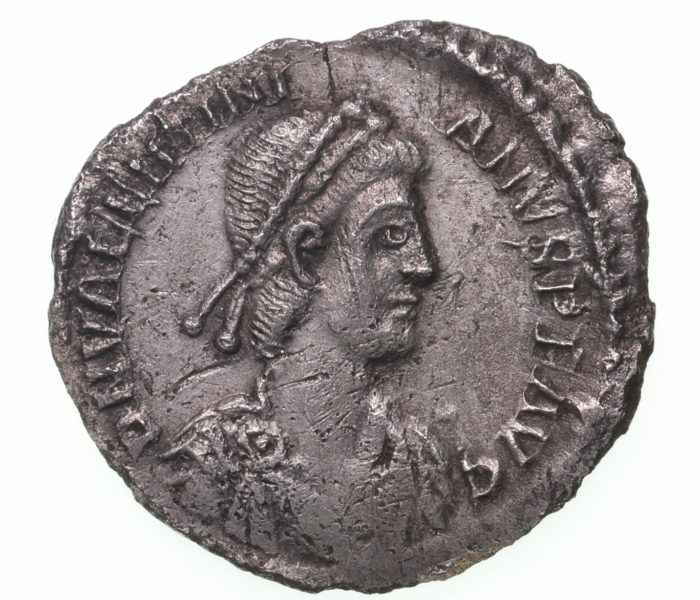 Valentinan II AD 375-392 Silver Siliqua Lugdunum The Colkirk Hoard