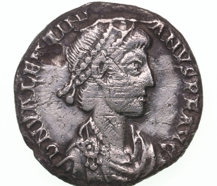 Valentinan II AD 375-392 Silver Siliqua Aquileia The Colkirk Hoard