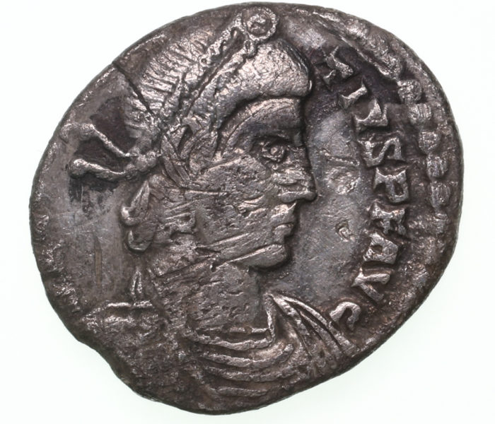 Constantius II AD 337-361 Silver Siliqua Lugdunum The Colkirk Hoard