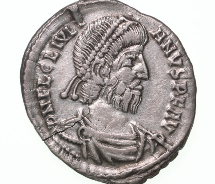 Julian II (Apostate) AD 360-363 Silver Siliqua Arles The Colkirk Hoard