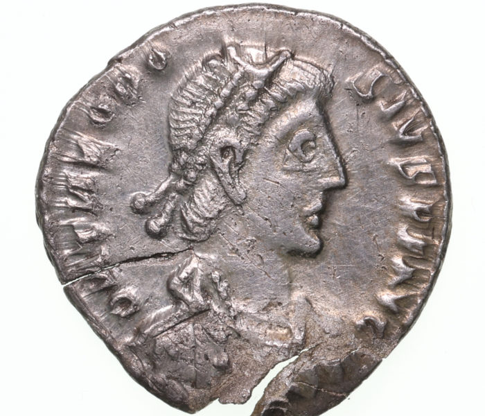 Theodosius I AD 379-395 Silver Siliqua Trier The Colkirk Hoard