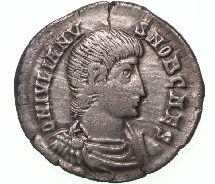 Julian II (Apostate) AD 360-363 Silver Siliqua Arles The Colkirk Hoard