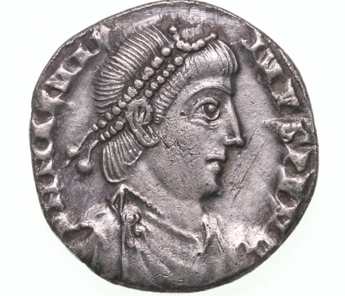 Magnus Maximus AD 383-388 Silver Siliqua Trier The Colkirk Hoard