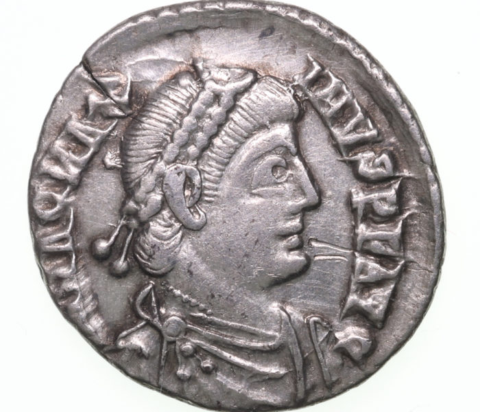 Magnus Maximus AD 383-388 Silver Siliqua Trier The Colkirk Hoard