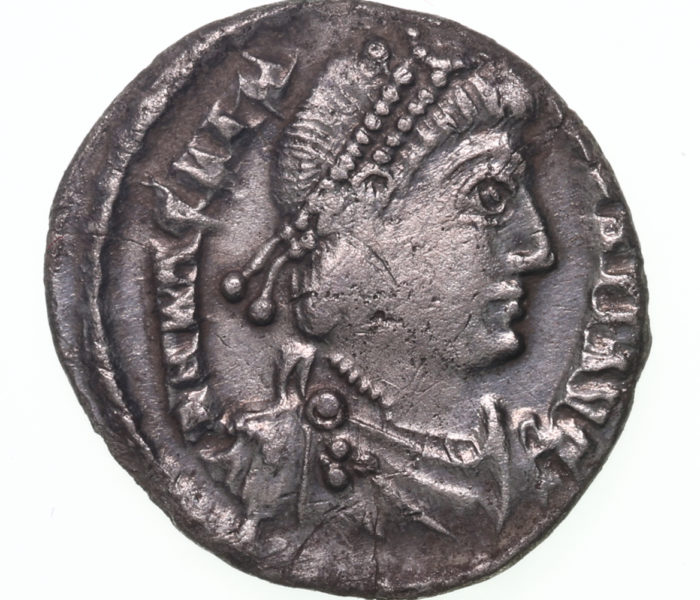 Magnus Maximus AD 383-388 Silver Siliqua Trier The Colkirk Hoard