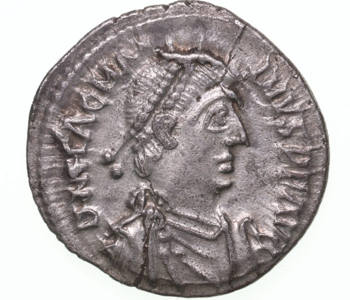 Magnus Maximus AD 383-388 Silver Siliqua Trier The Colkirk Hoard