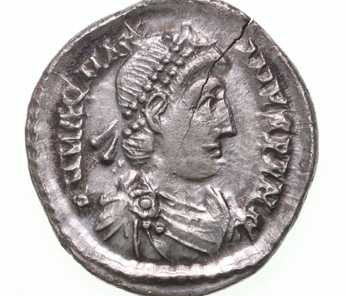 Magnus Maximus AD 383-388 Silver Siliqua Trier The Colkirk Hoard