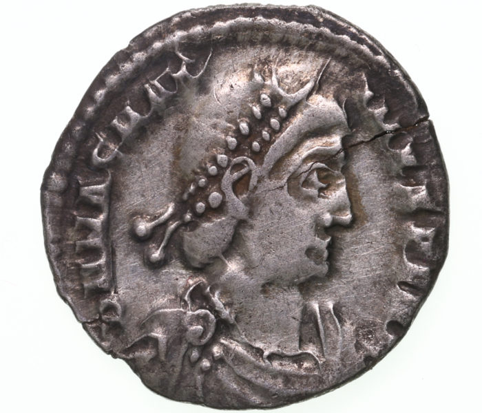 Magnus Maximus AD 383-388 Silver Siliqua Trier The Colkirk Hoard