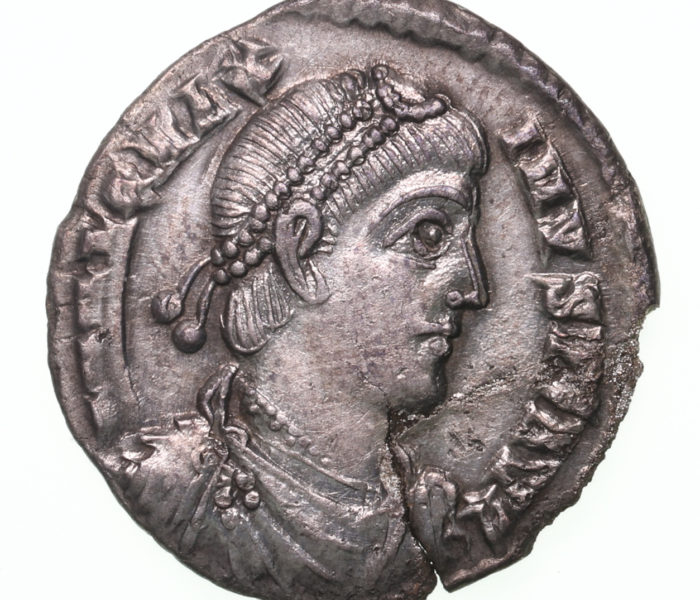 Magnus Maximus AD 383-388 Silver Siliqua Trier The Colkirk Hoard