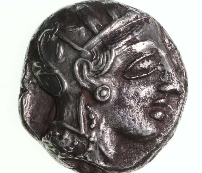 Attica Athens c.430 BC Silver Tetradrachm