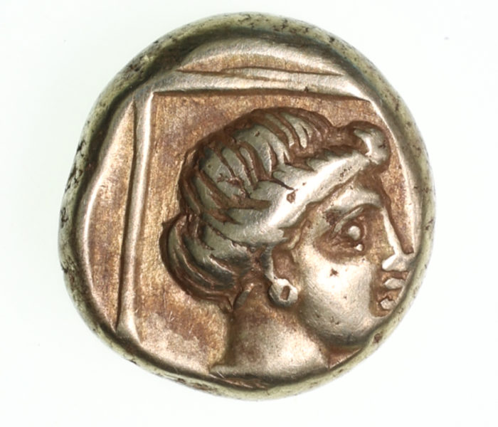 Lesbos Mytilene c.377-326 BC Electum Hekta