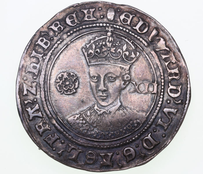 Edward VI AD 1547-1553 Silver Shilling Fine Silver Issue