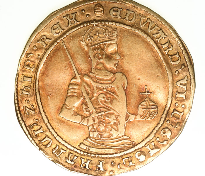 Edward VI AD 1547-1553 Gold Half Sovereign