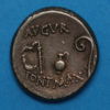 Julius Caesar 46 BC Silver Denarius - Image 4