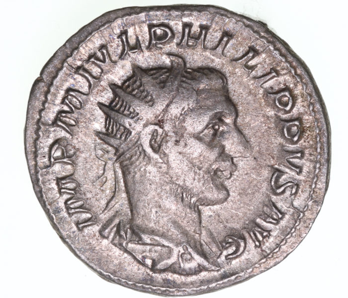 Philip I AD 244-249 Silver Antoninianus Rome *Beachy Head 2 Hoard found in 1964*