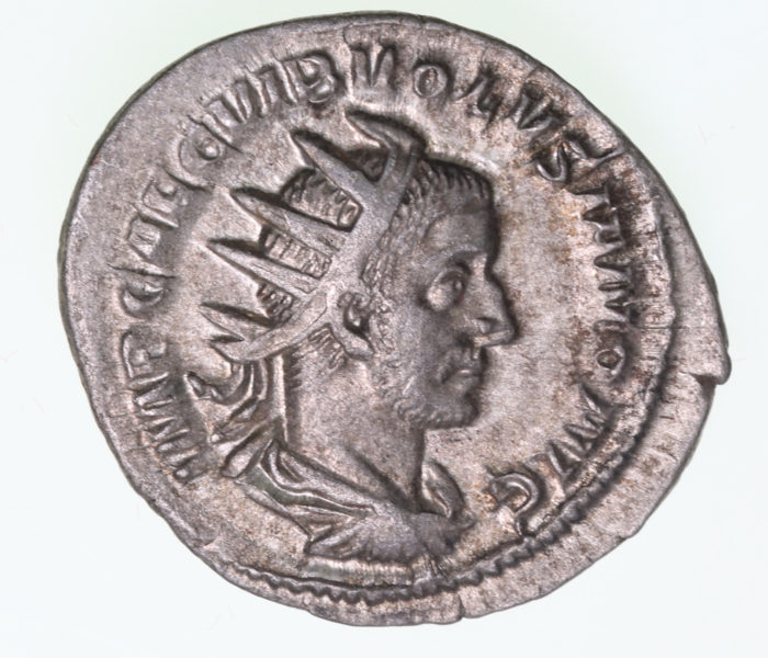 Volusian AD 251-253 Silver Antoninianus Rome *Beachy Head 2 Hoard found in 1964*