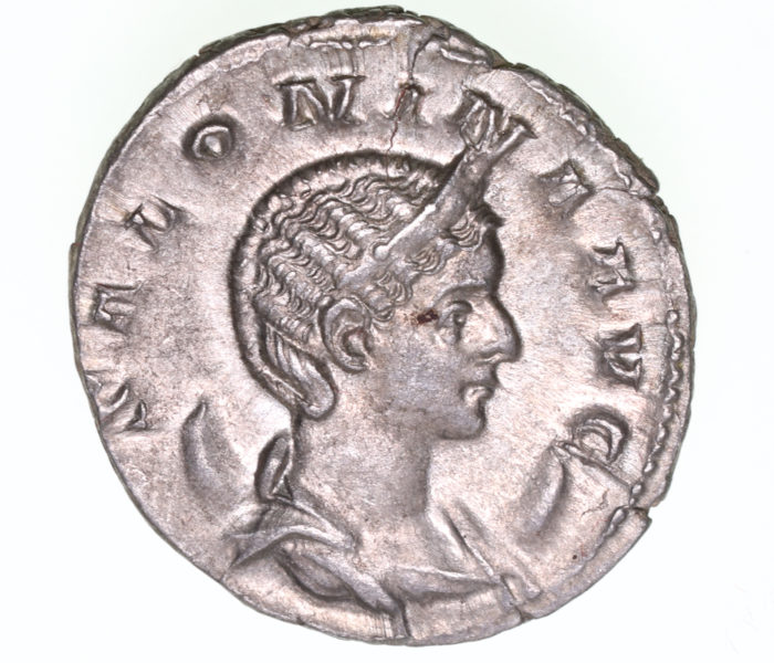 Salonina wife of Gallienus AD 253-268 Silver Antoninianus Cologne *Beachy Head 2 Hoard found in 1964*