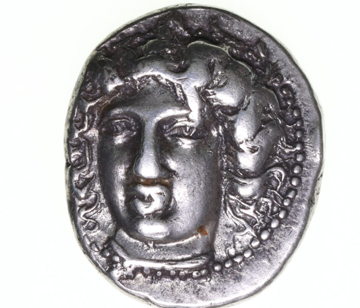 Larissa 405-370 BC Silver Drachm