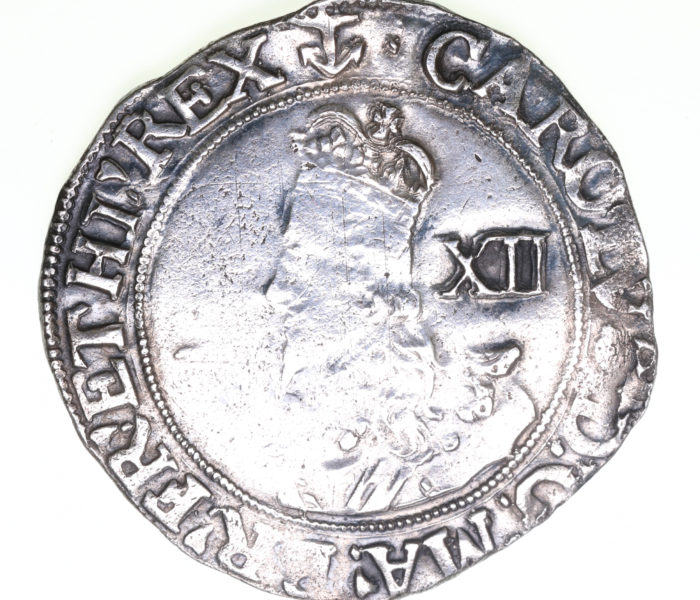 Charles I AD 1625-1649 Silver Shilling Tower under King